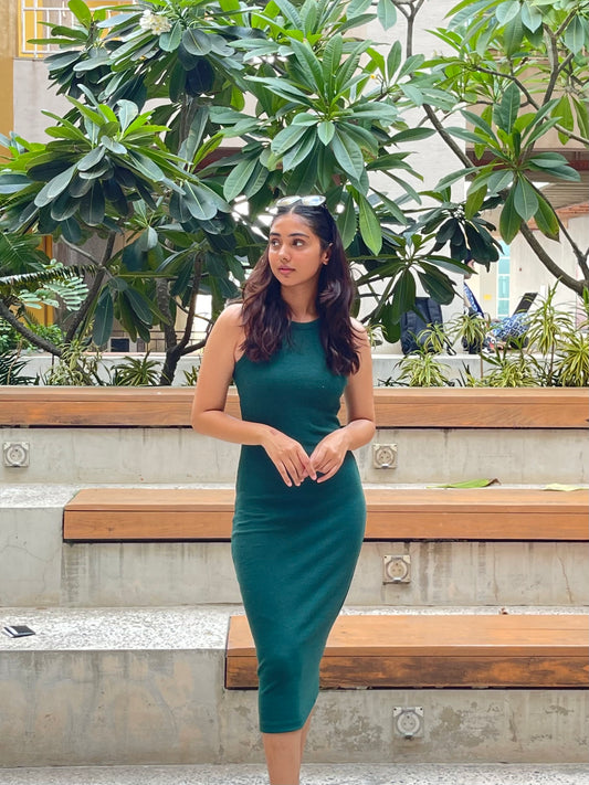 Green Bodycon Dress