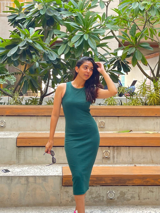 Green Bodycon Dress