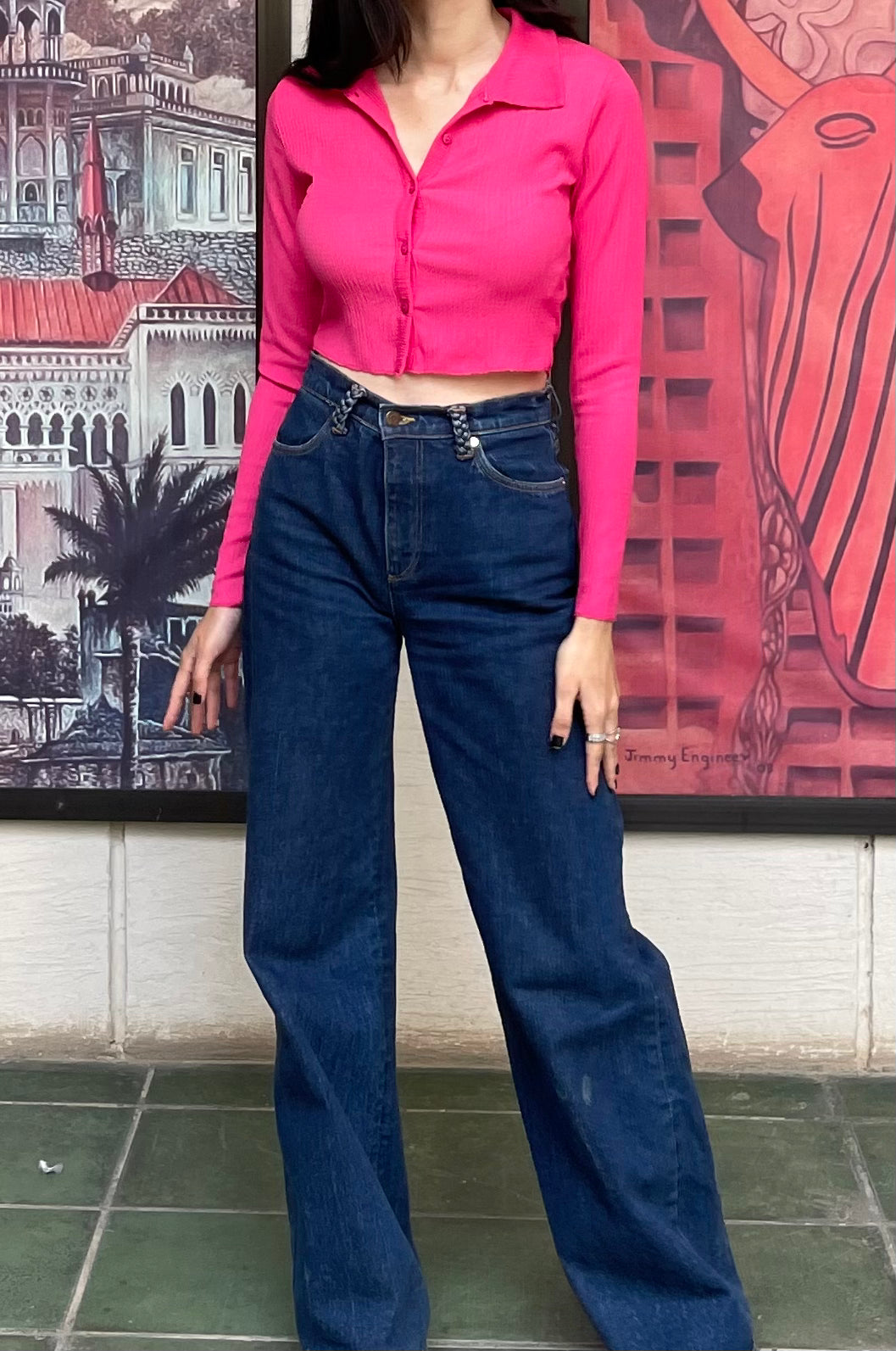 Barbie Pink Polo Blouse