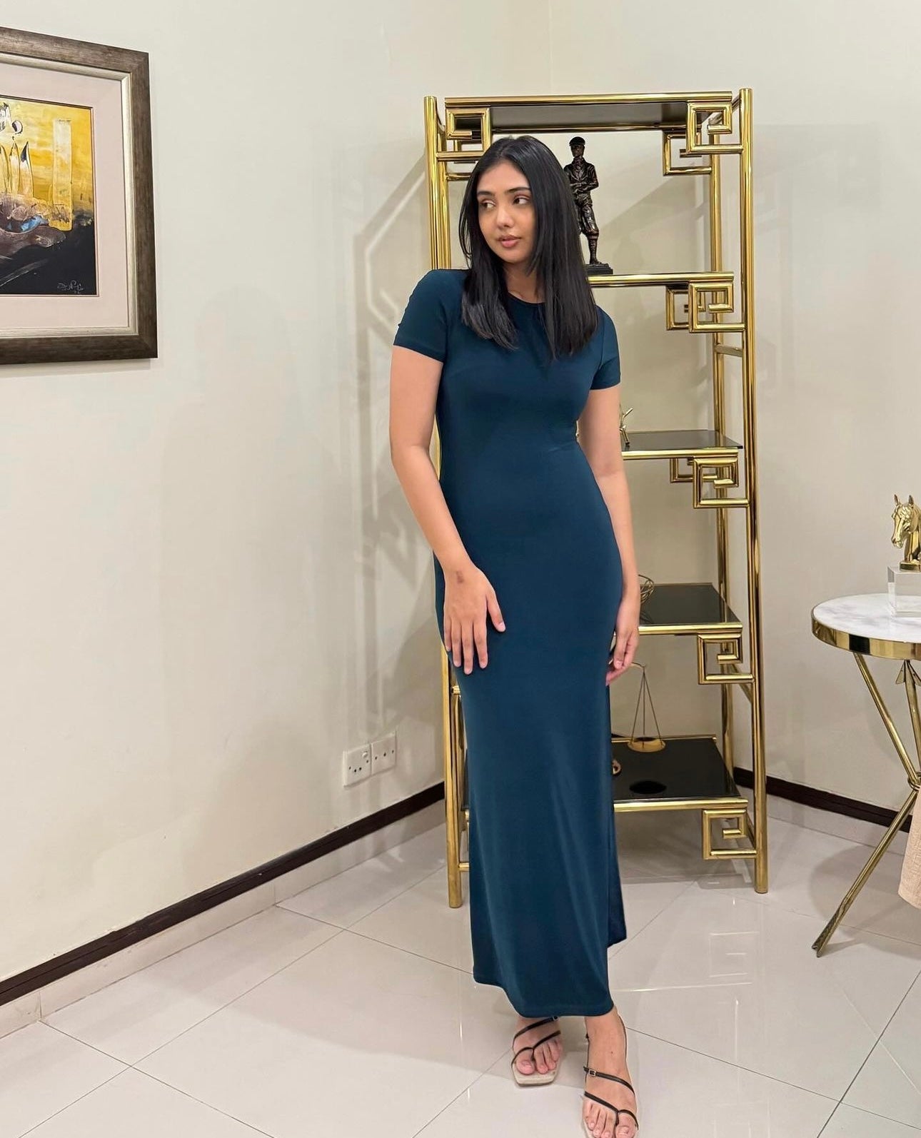 Emerald Green Maxi Dress