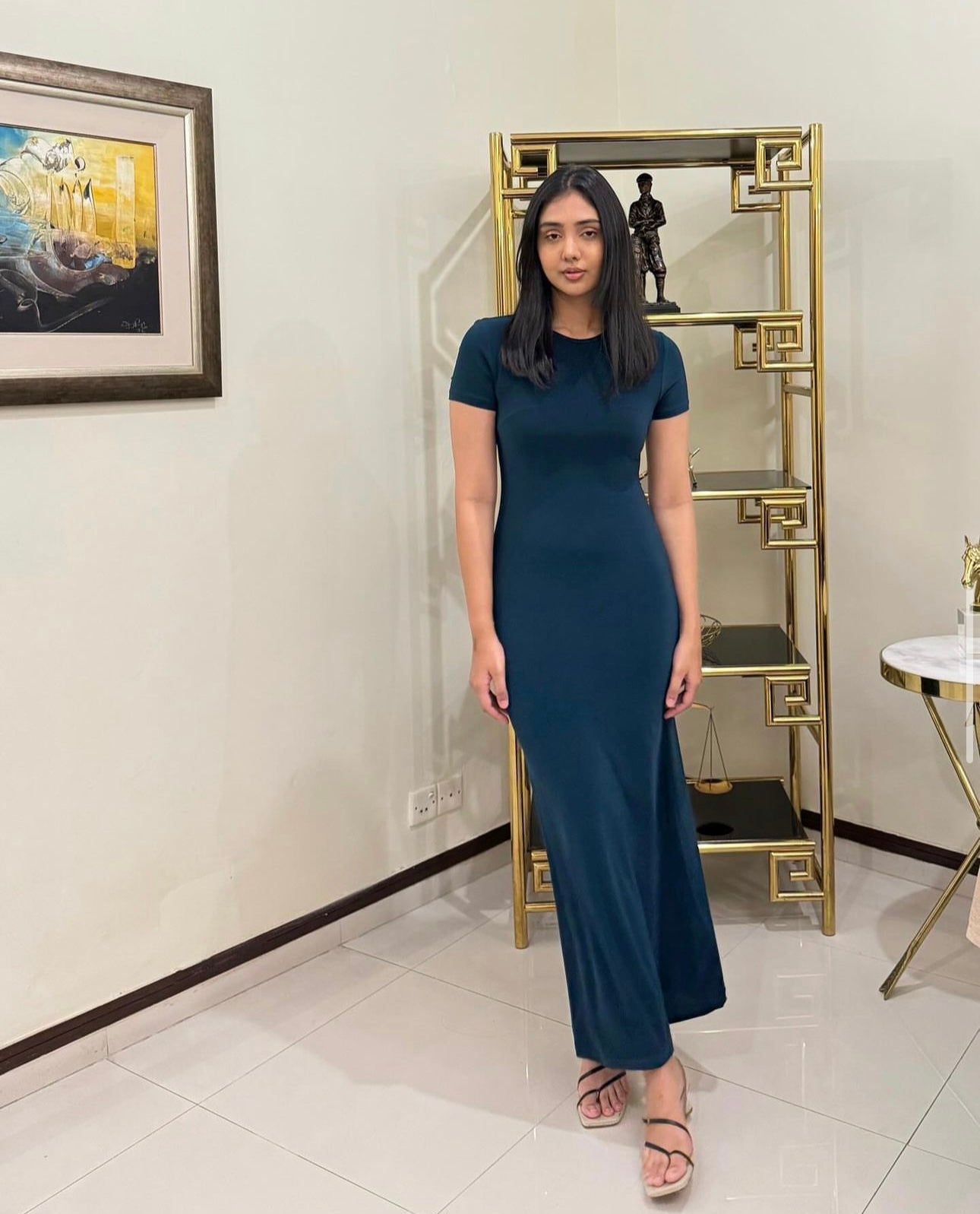 Emerald Green Maxi Dress