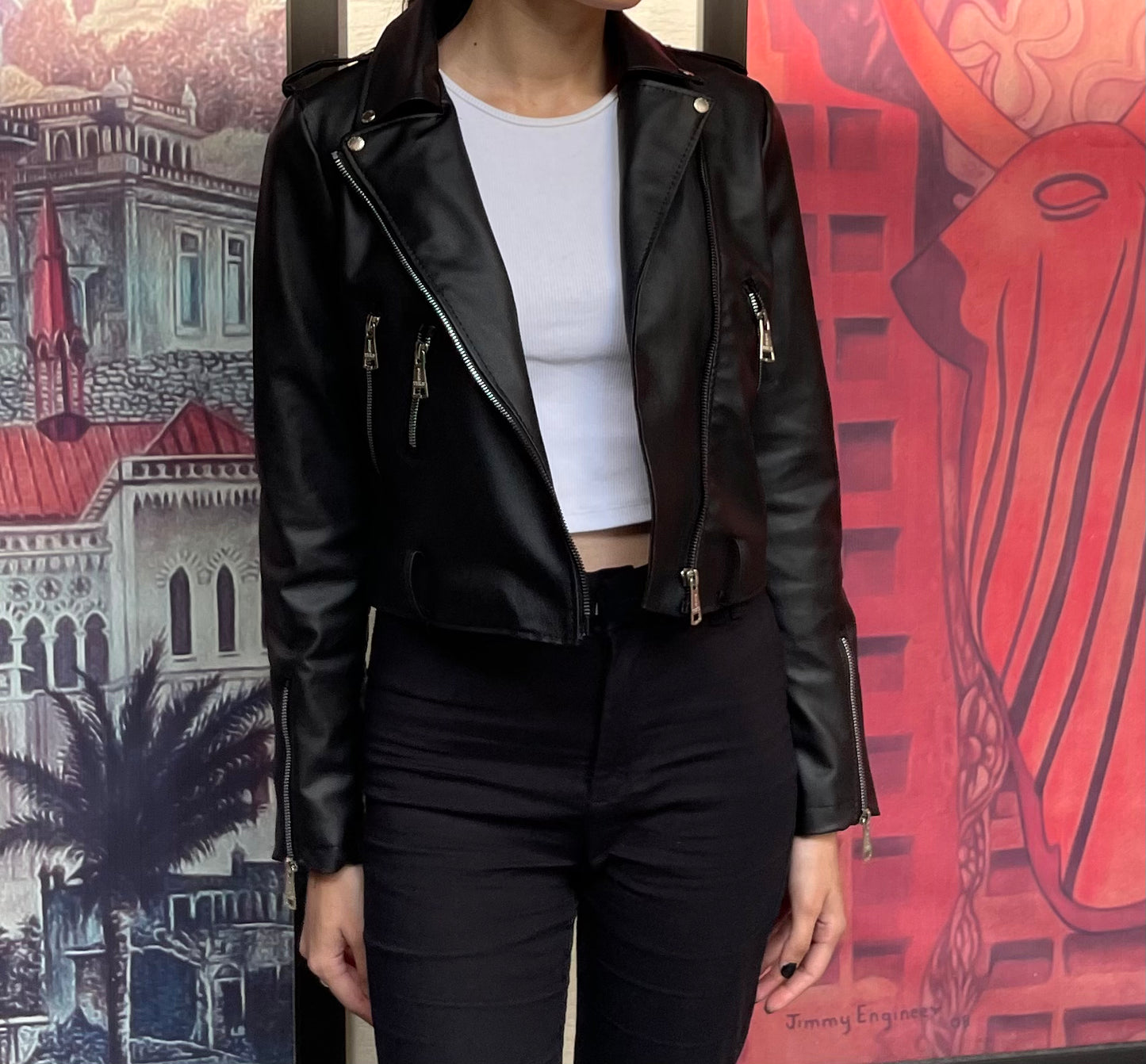 Black Leather Jacket