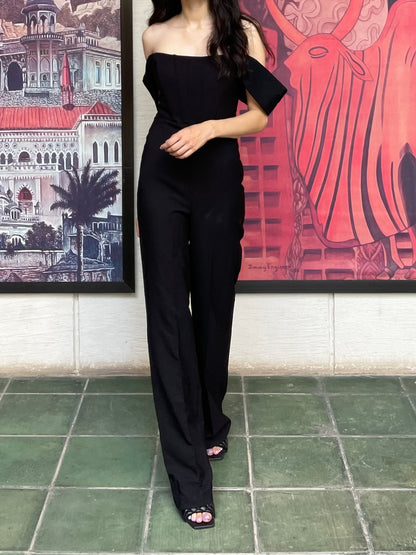Black Wide Leg Jumpsuit