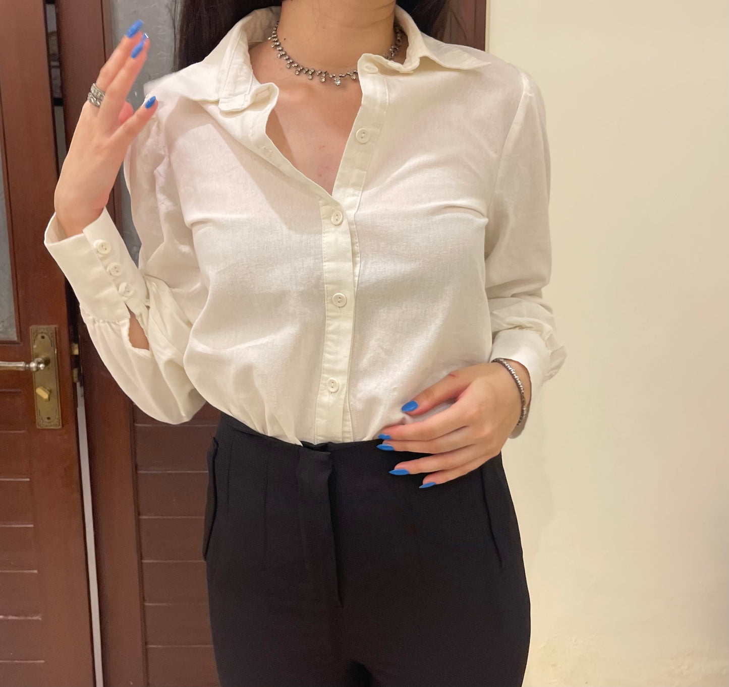Balloon Sleeve Shirt