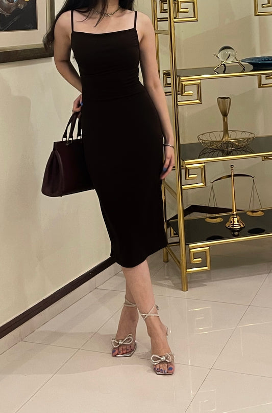 Black Midi Dress